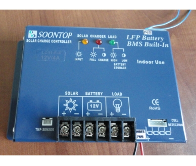 LC02-F-4-PIR-01 12V4A PIR PV LED light Controller