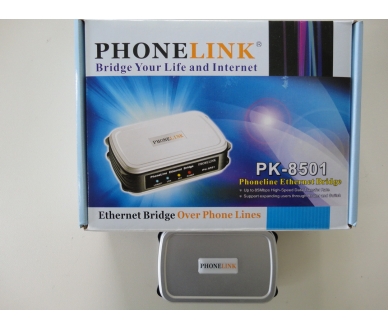 PhoneLink PK-8501電話線網路橋接器